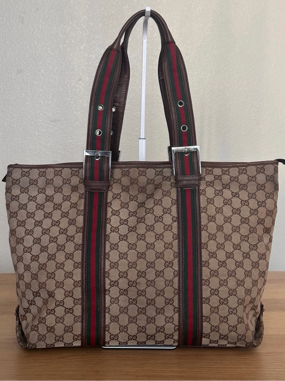 Gucci Cherry Line Zippy Tote Bag - Picture 4 of 14